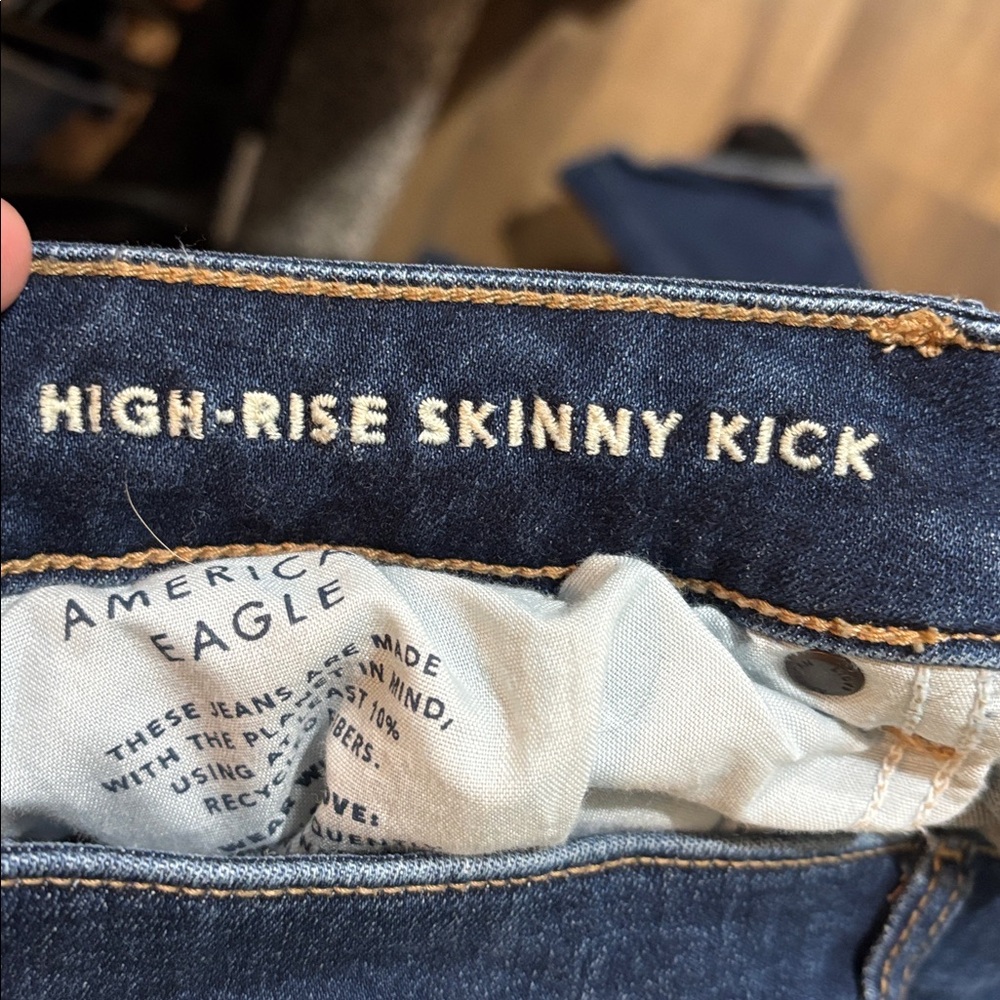 American Eagle Outfitters Indigo Boot Cut Jeans - Picture 3 of 4